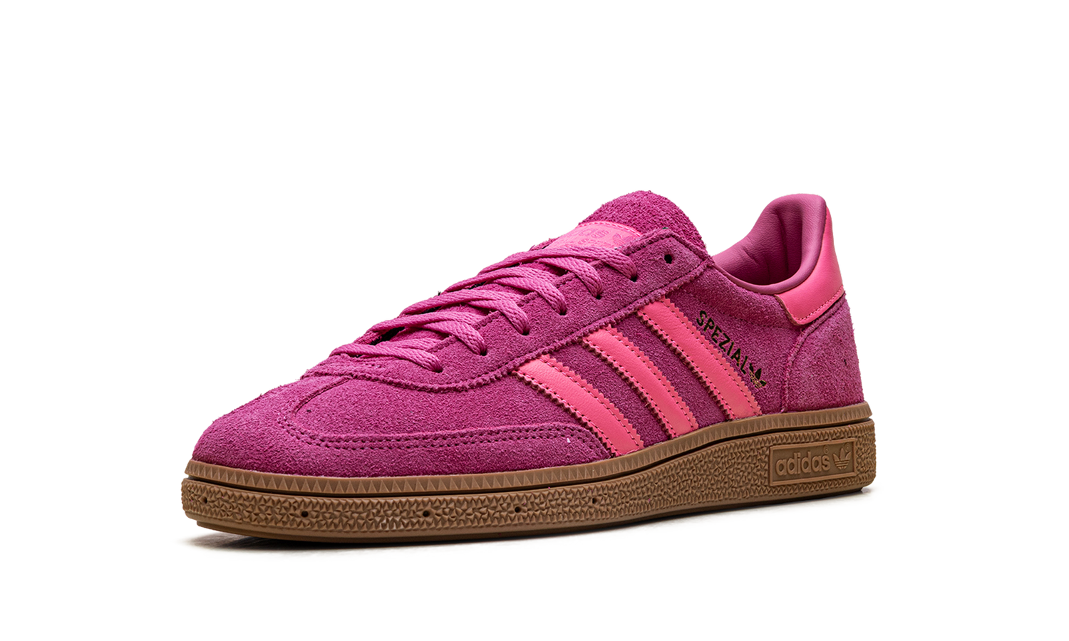 Handball Spezial WMNS "Semi Lucid Fuchsia Lucid Pink Gold Metallic" JQ7262