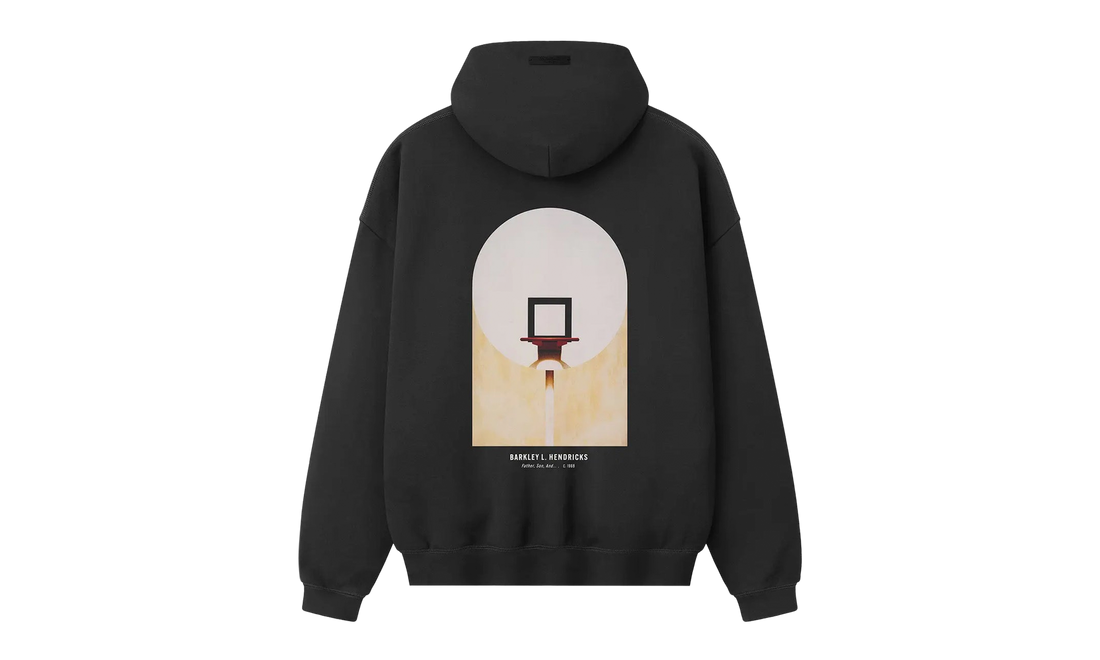 Essentials NBA x Barkley Hendricks 90s Hoodie "Faded Black" 192BH266901F