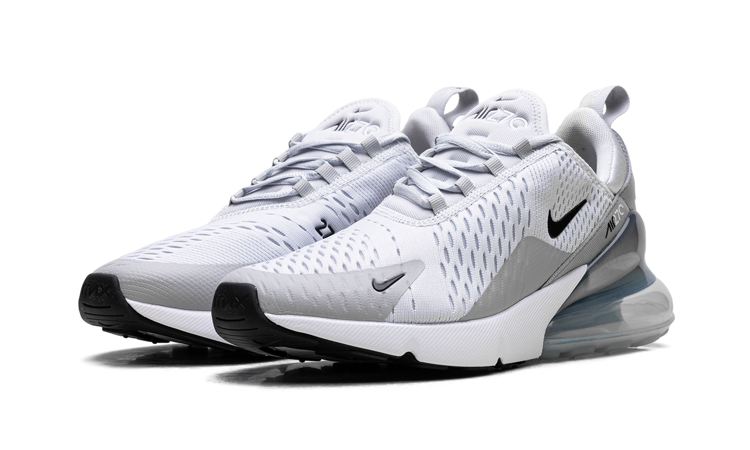 Air Max 270 WMNS "Pure Platinum Light Smoke Grey Metallic Silver Black" AH6789 018