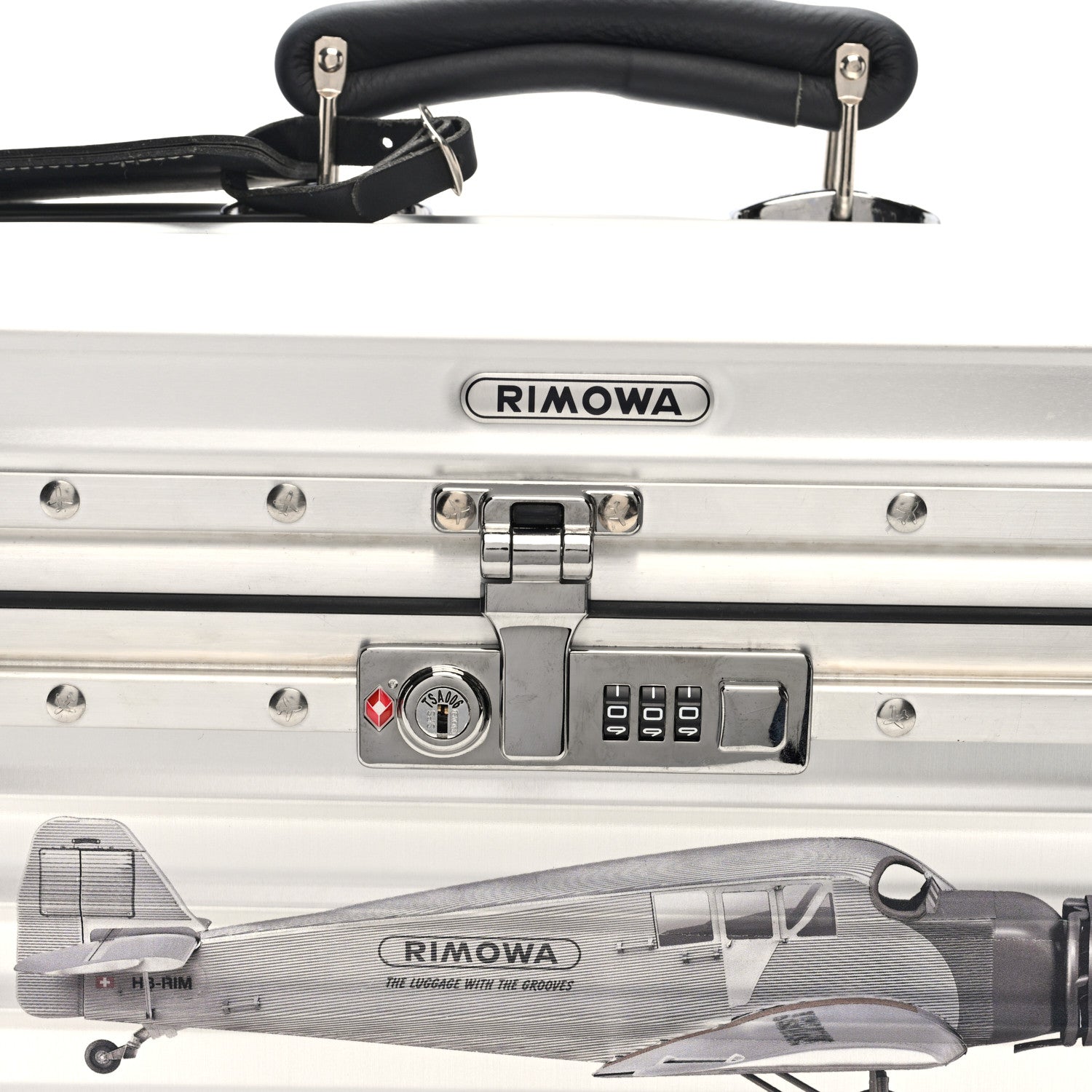 Aluminum F13 Collection Beauty Case Silver