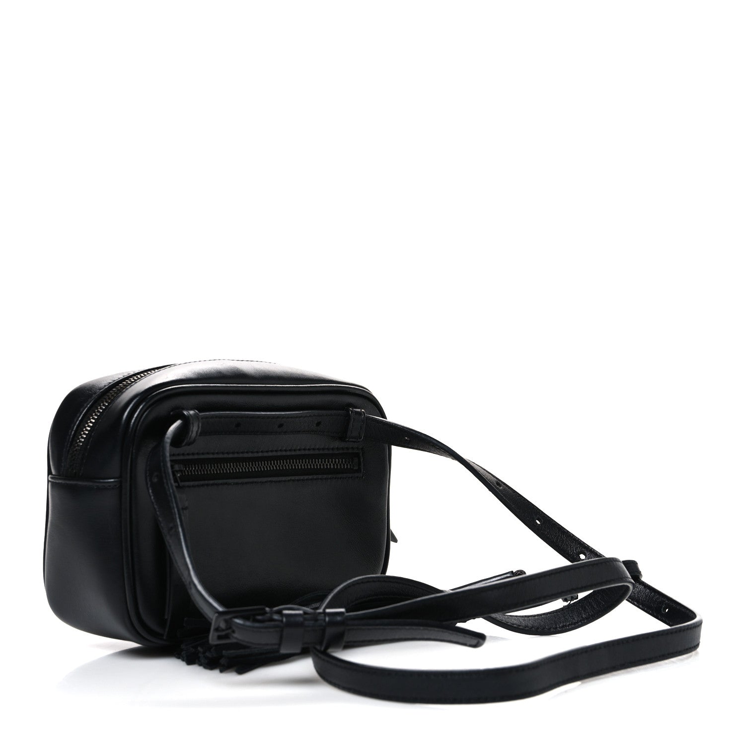 Calfskin Matelasse Monogram Lou Belt Bag Black