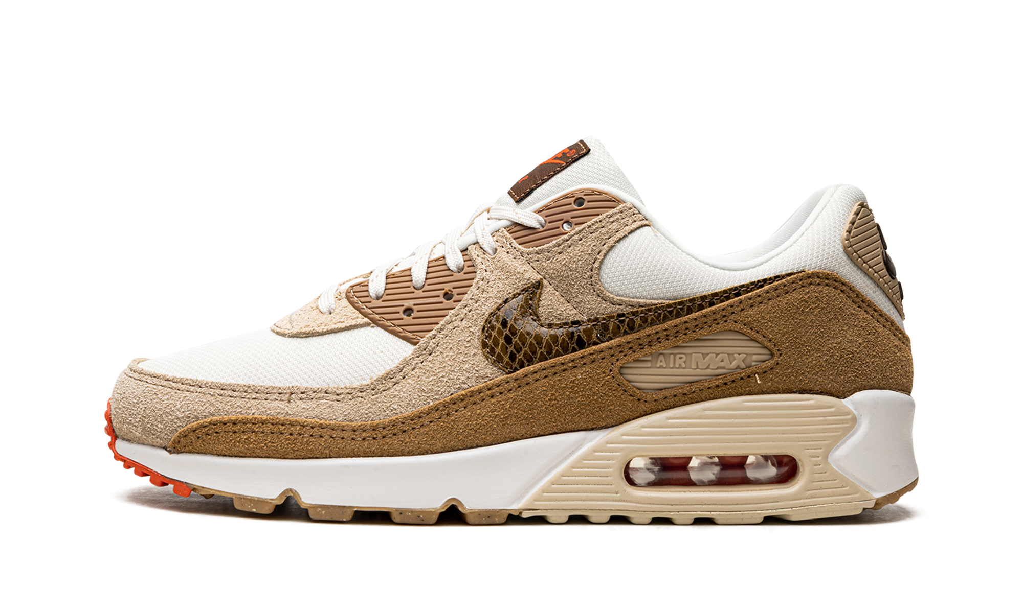 AIR MAX 90 WMNS "Pale Ivory Snakeskin Swoosh" DX9502 100