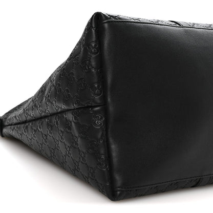 Guccissima Medium Joy Tote Bag Black