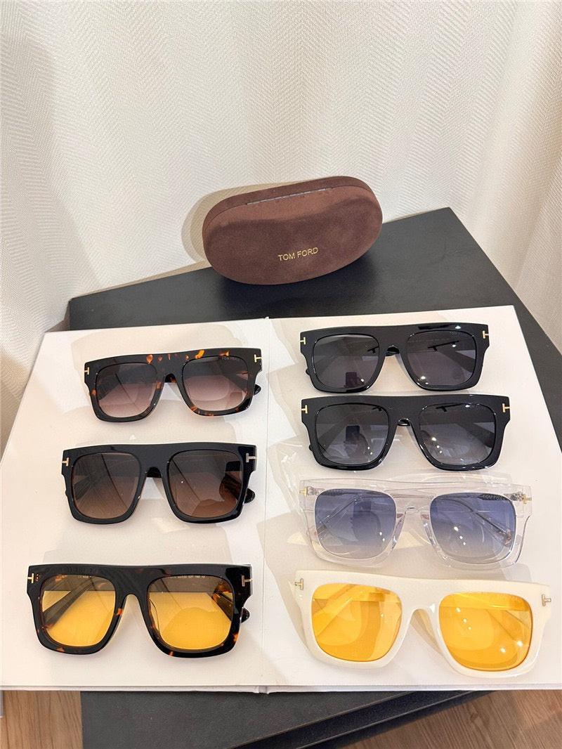 TOM FORD FAUSTO TF0711 Rectangular Sunglasses ✨