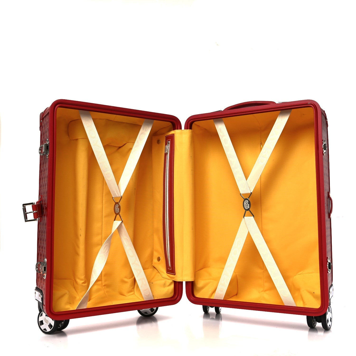Goyardine Bourget PM Red