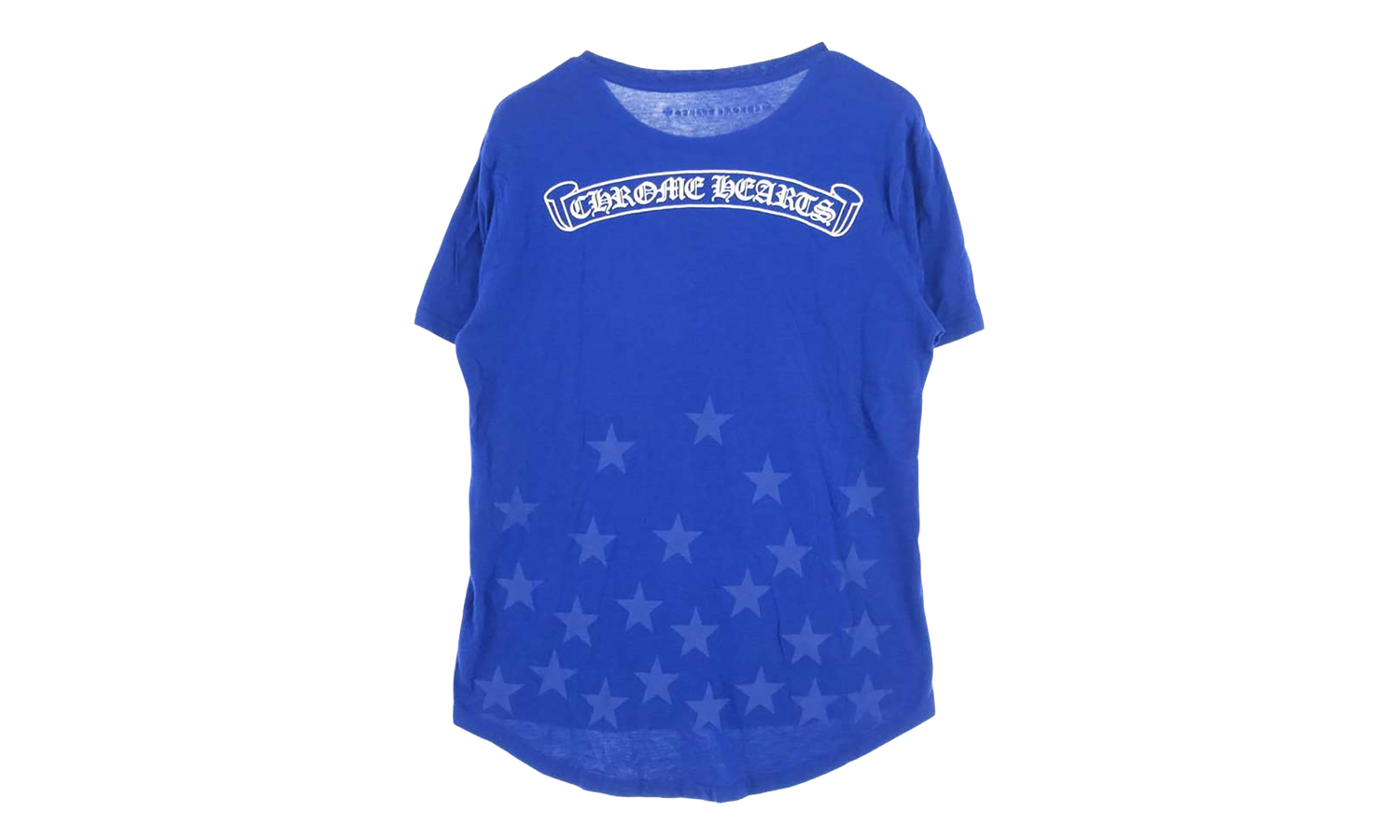 Vertical Logo Graphic Print T-Shirt "Blue" CHRM0823