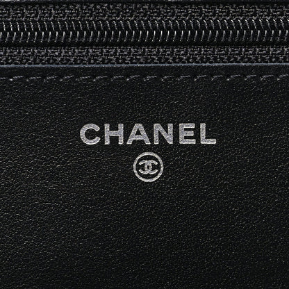 Aged Calfskin Quilted Reissue Wallet On Chain WOC So Black