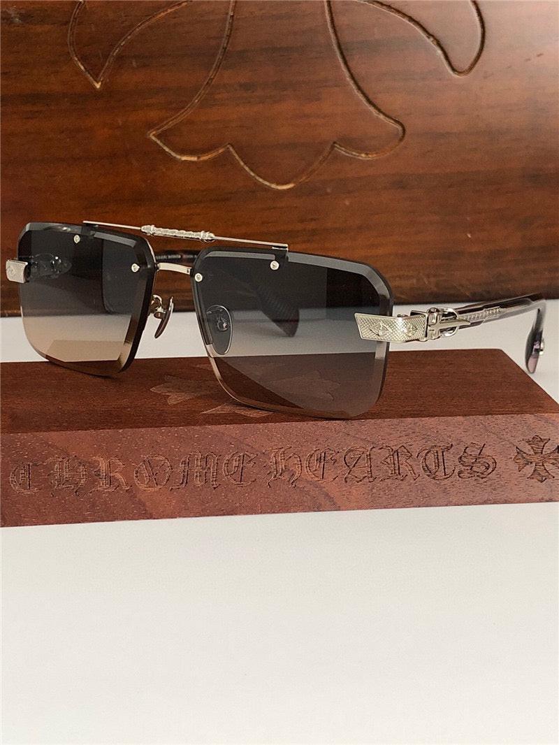 Chrome Hearts 8277 Shield Tinted Zeiss Lenses Sunglasses⚜️
