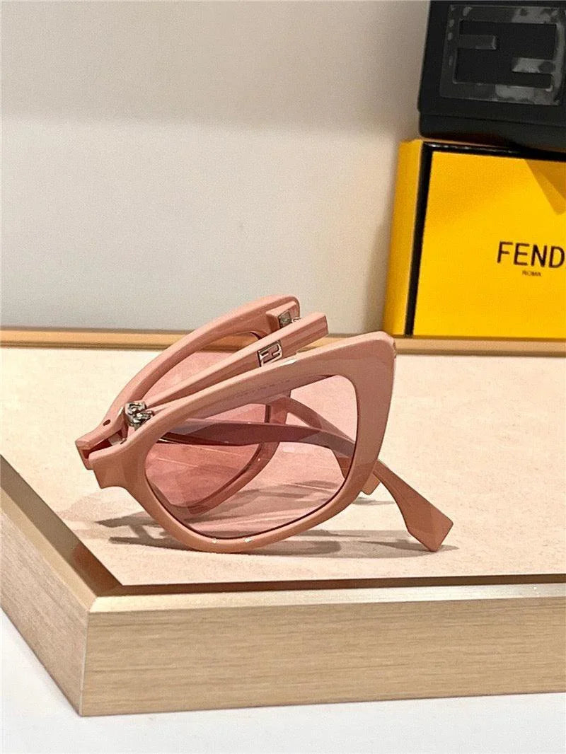 FENDI Foldable acetate sunglasses FD40089✨