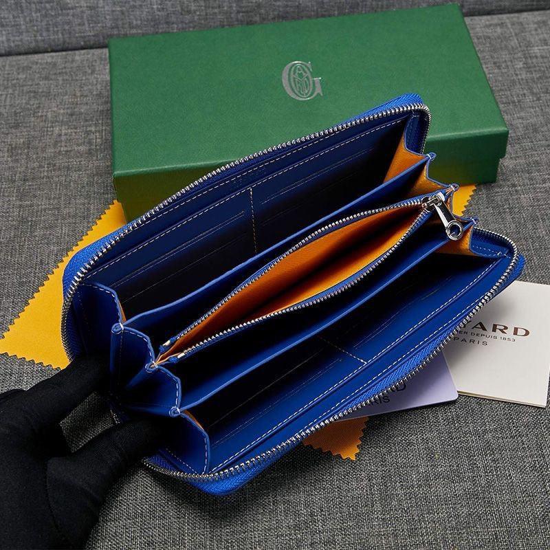 Goyard Matignon GM Zipper Wallet In Goyardine Canvas✨