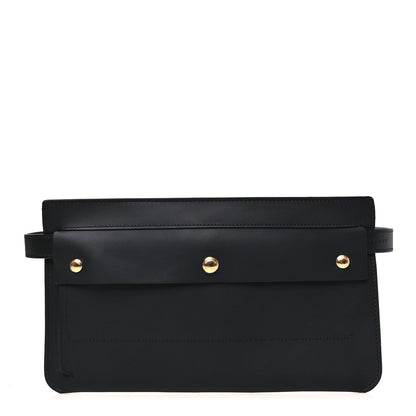 Calfksin Slim Belt Bag Black