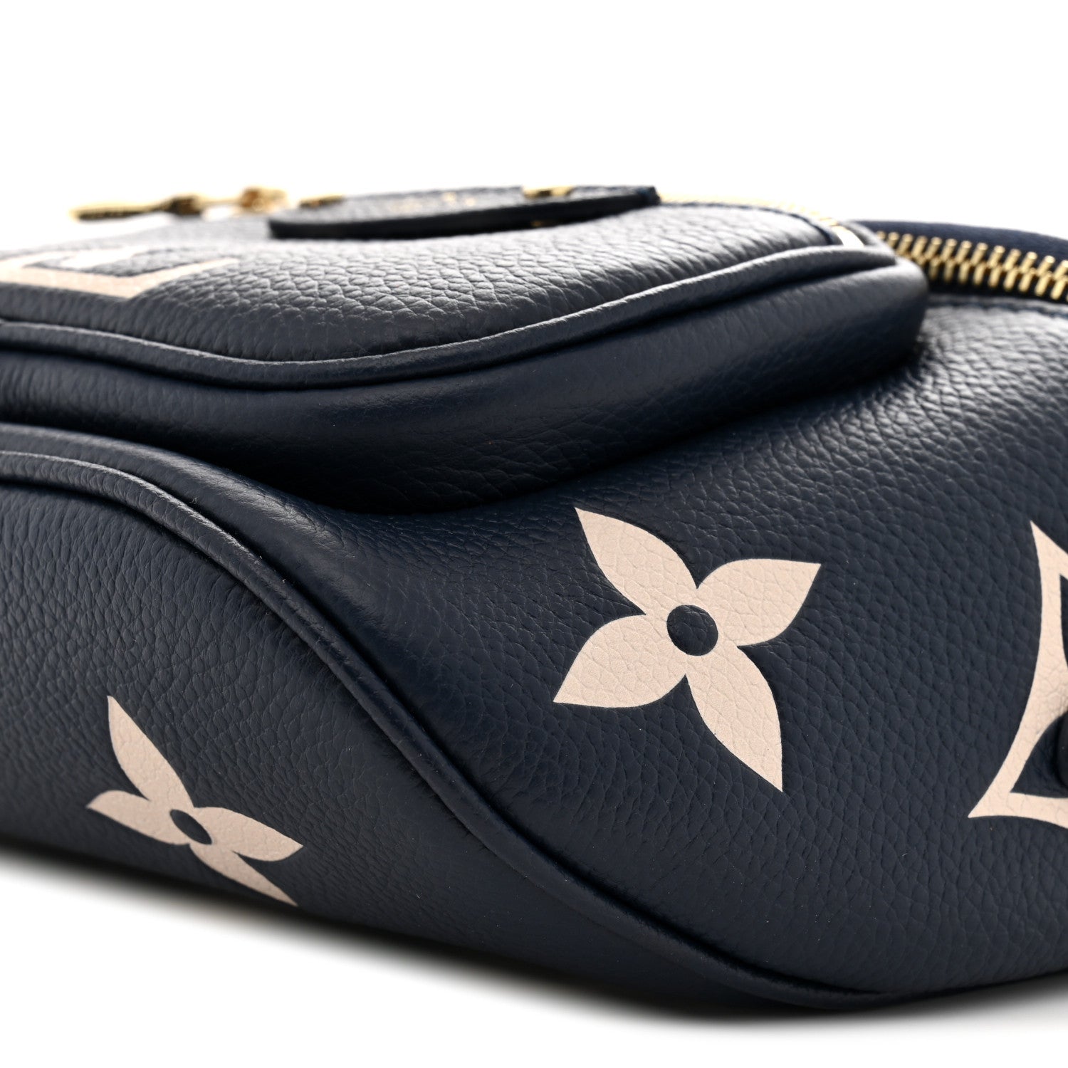 Empreinte Monogram Giant Mini By The Pool Bumbag Blue Beige