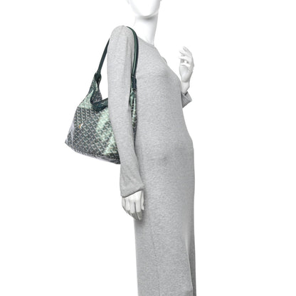 Iridescent Goyardine Boheme Hobo Pearly Green