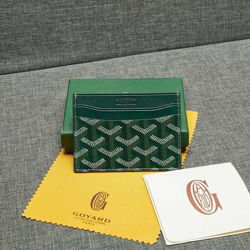 Goyard Saint-Sulpice Card Wallet In Goyardine Canvas ✨