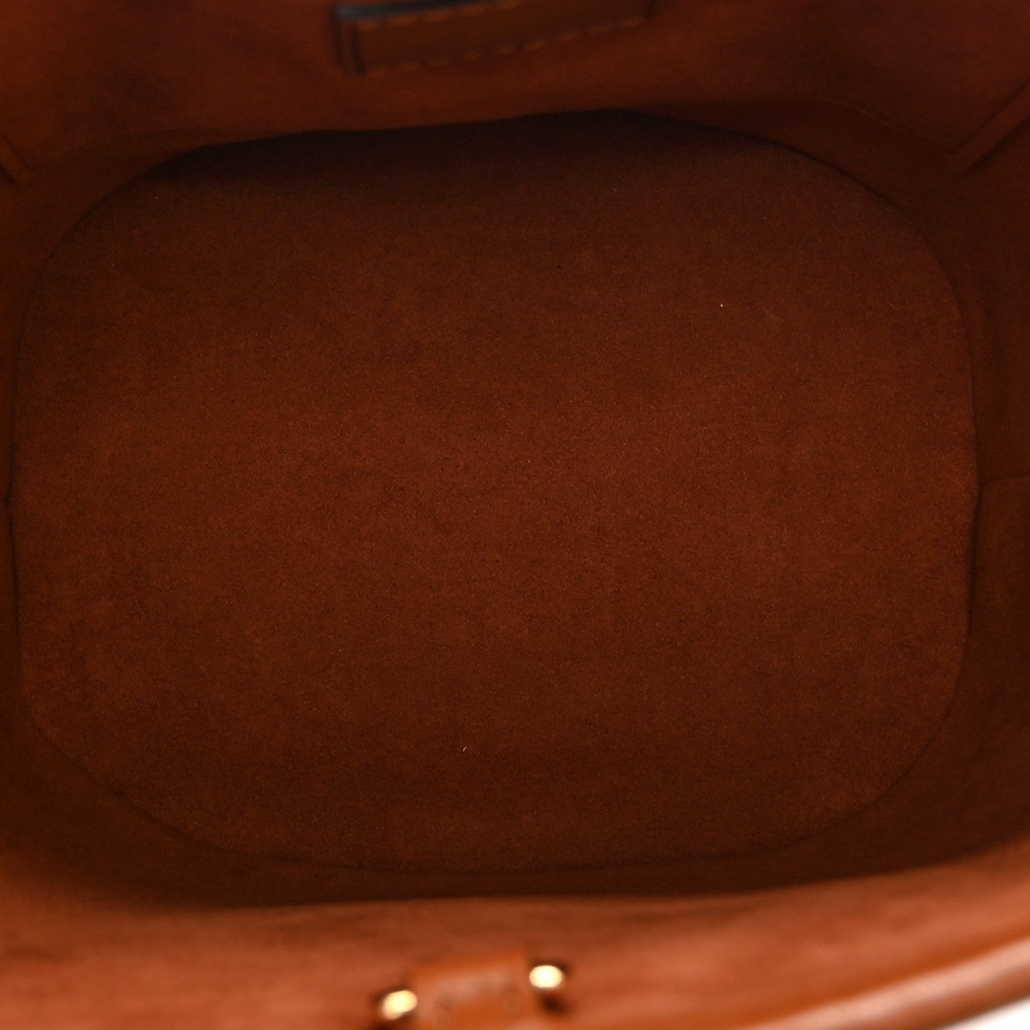 Kitted Raffia Petit Bucket Caramel