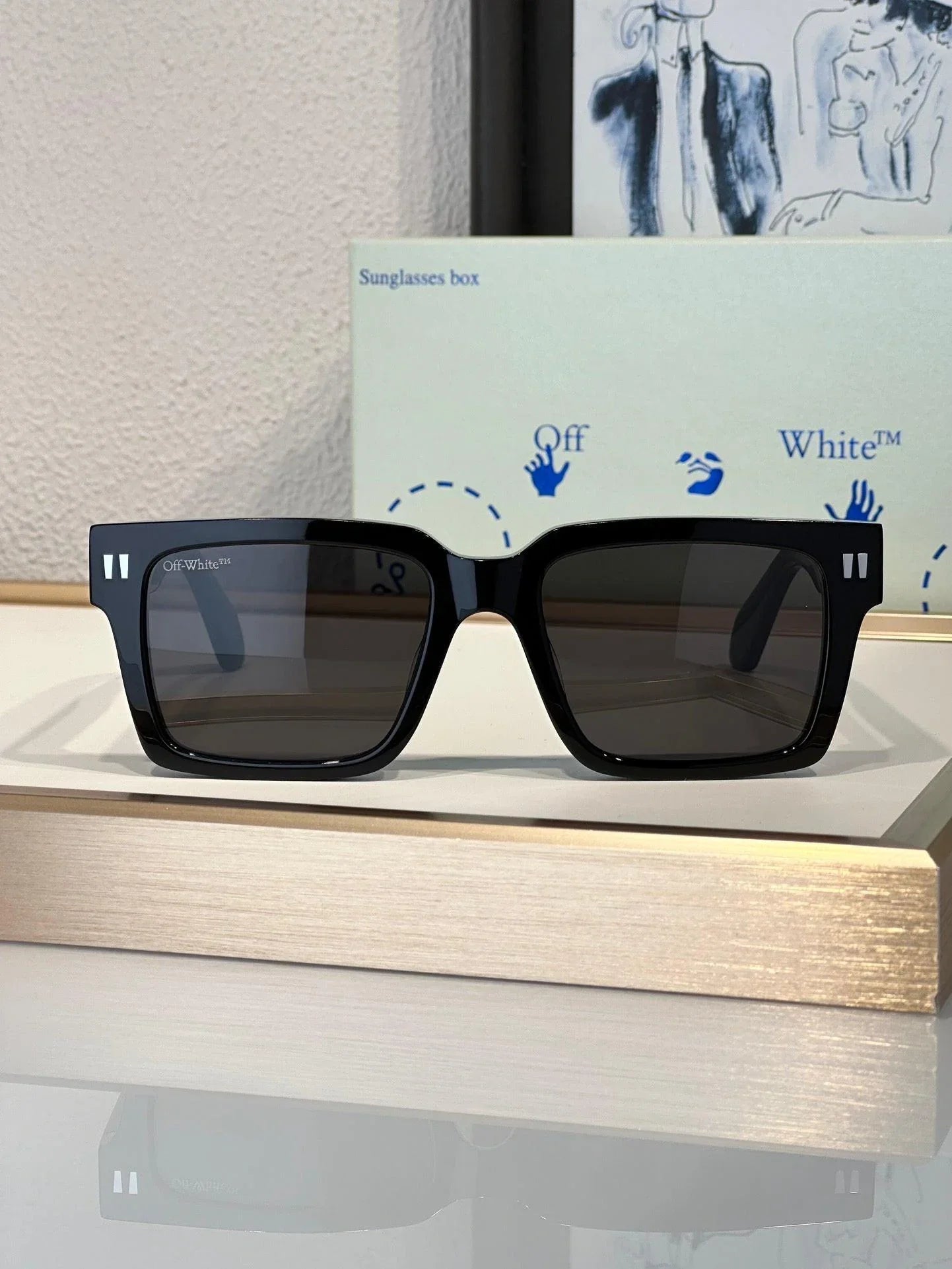 Off-White LAWTON OERI054 Sunglasses 🧩