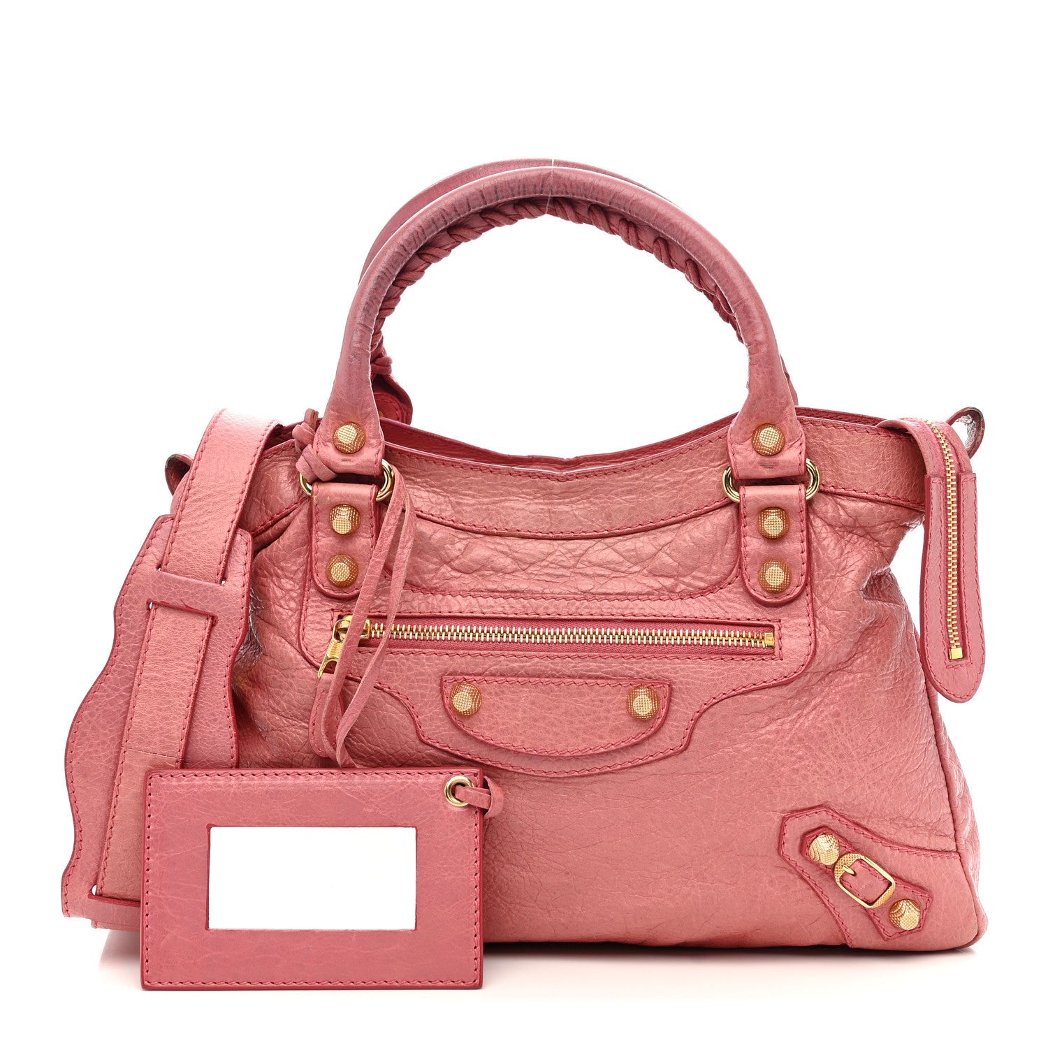 Agneau Giant 12 Gold Hardware Town Rose Bombon Raspberry