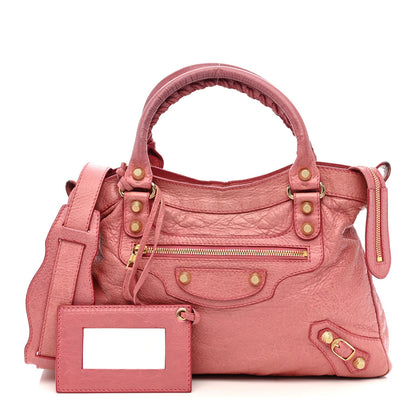 Agneau Giant 12 Gold Hardware Town Rose Bombon Raspberry