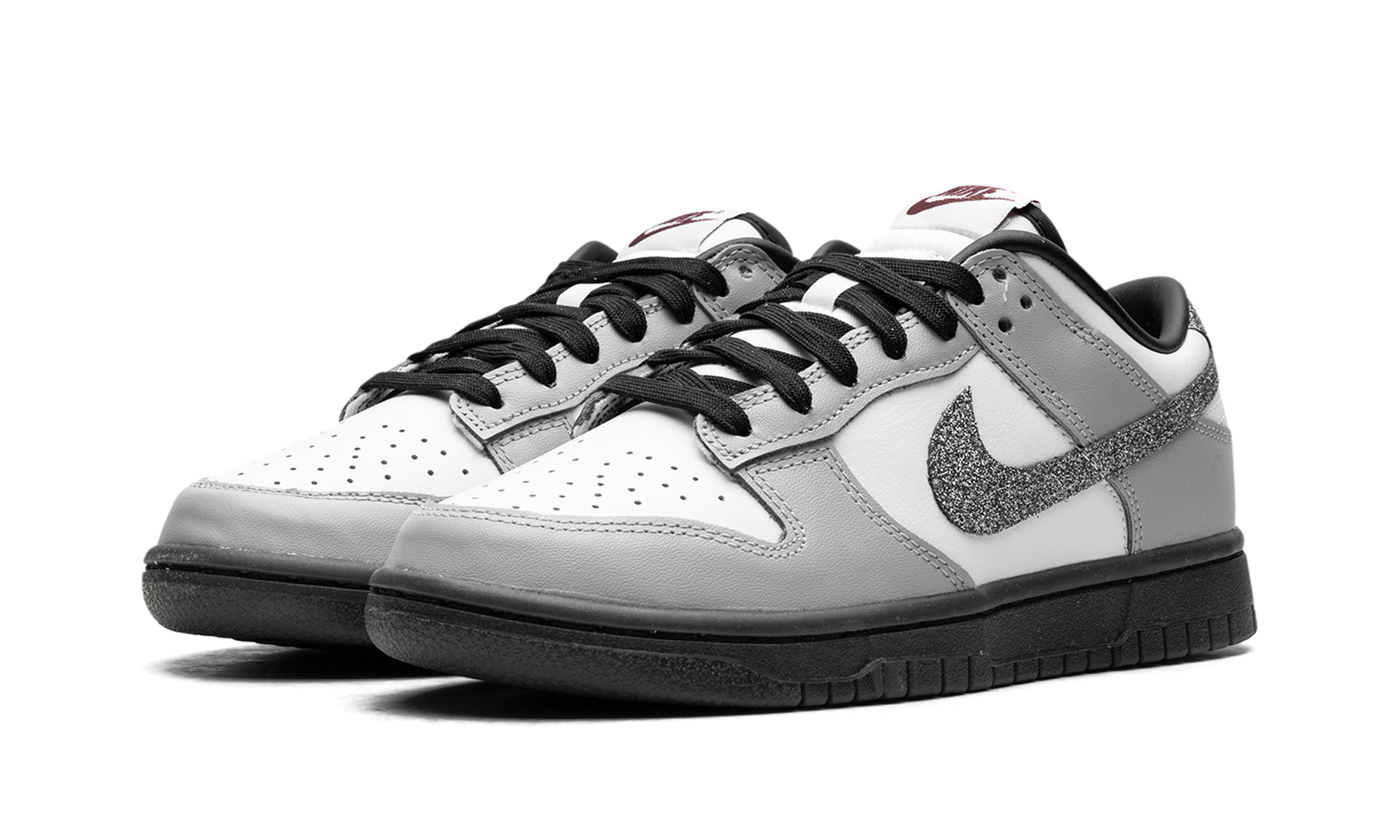 Dunk Low LX WMNS "Glitter Swoosh White Light Smoke Grey" HQ3462 191