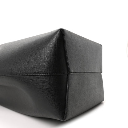 Saffiano Bucket Bag Black Flamma