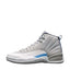 Jordan 12 Grey University Blue