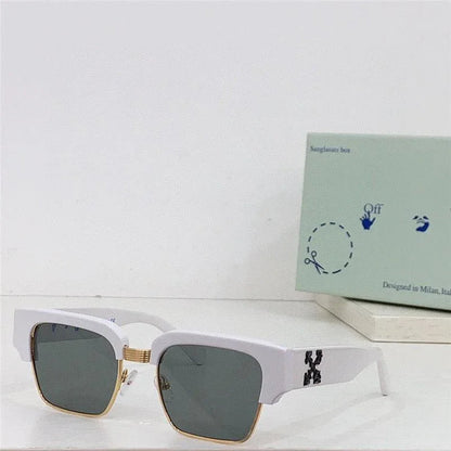 OFF-WHITE! WASHINGTON OERI024 1007 52 UNISEX Sunglasses ✨