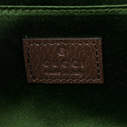 Monogram Textured Dollar Calfskin Heavy Grosgrain Web Medium Maxi Horsebit Chain Shoulder Bag Beige Ebony New Acero