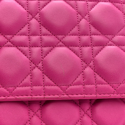 Lambskin Cannage Large Miss Dior Flap Sorbet