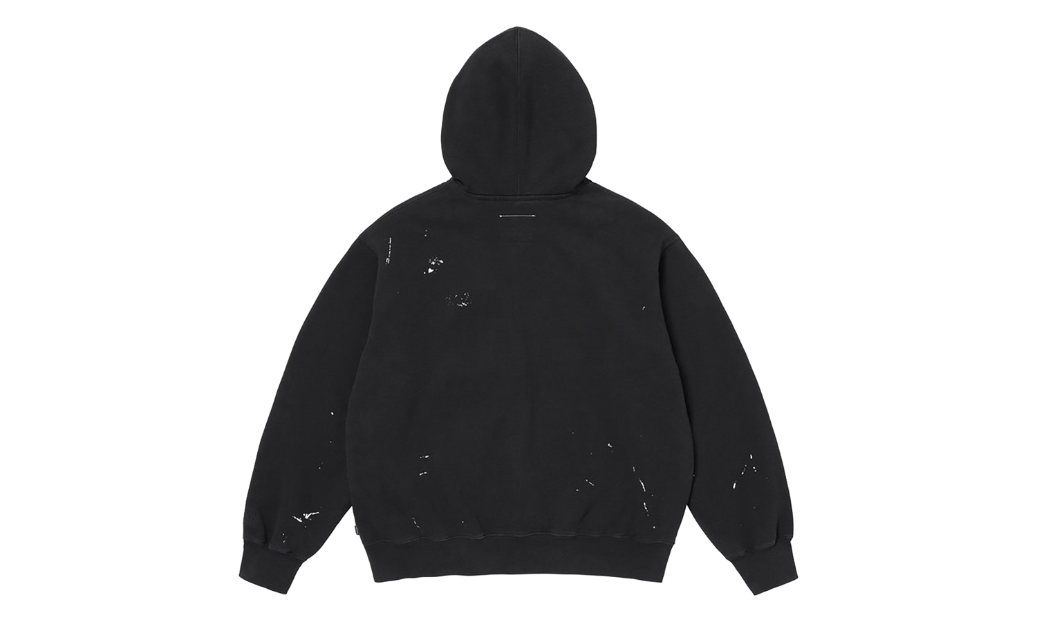 MM6 Maison Margiela Box Logo Zip Up Sweatshirt "SS26 - Black" SU27169