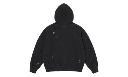 MM6 Maison Margiela Box Logo Zip Up Sweatshirt "SS26 - Black" SU27169