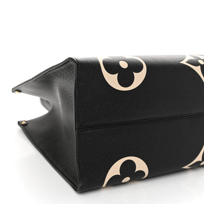 Empreinte Monogram Giant Onthego GM Black Beige