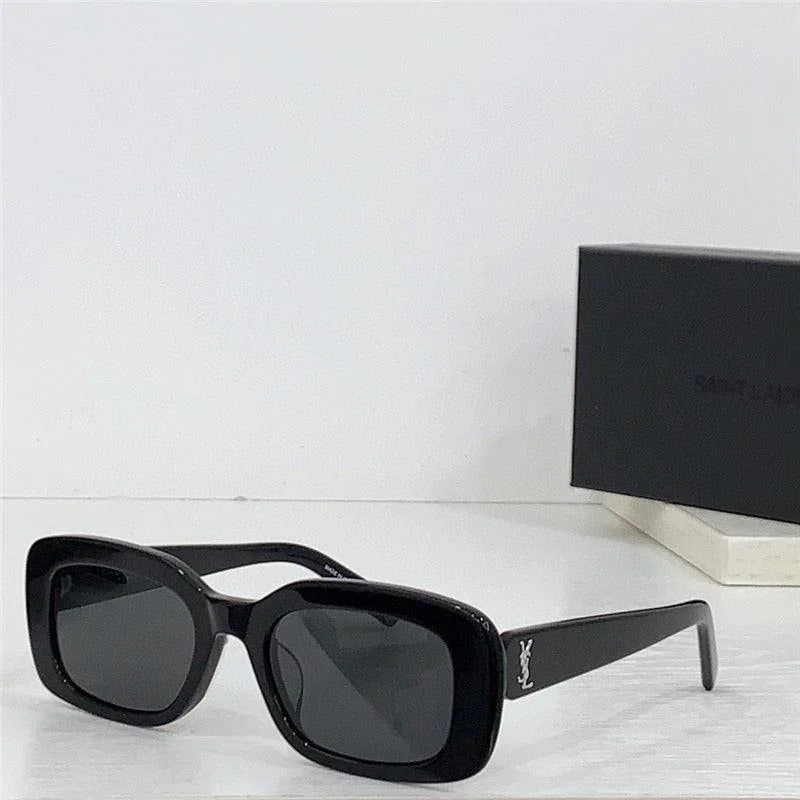 Saint Laurent Eyewear SL M130 rectangle-frame Sunglasses ✨