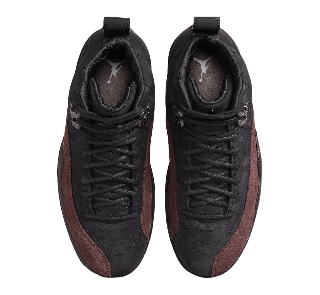 A Ma Maniére x Jordan 12 WMNS Black Burgundy Crush