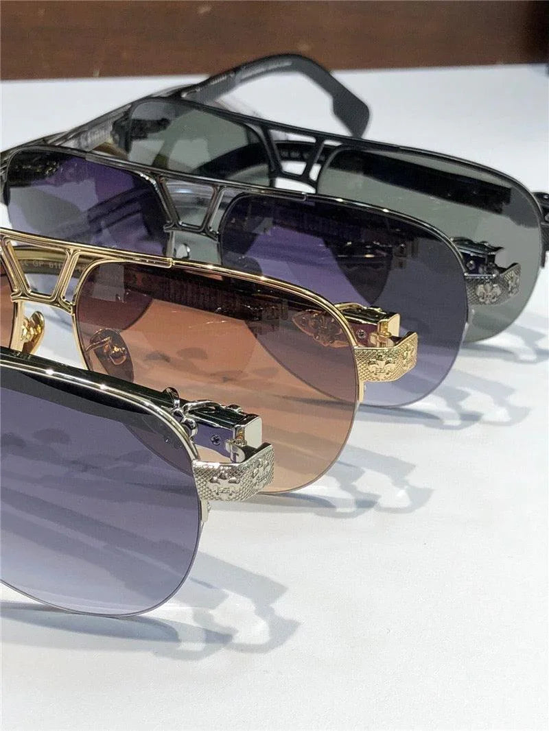 CHROME HEARTS CRH8253 men's  Sunglasses ⚜️