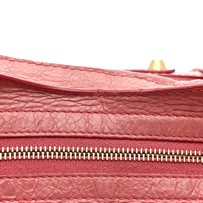 Agneau Giant 12 Gold Hardware Town Rose Bombon Raspberry