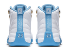 Jordan 12 Retro ‘UNC’ White/University Blue-Metallic Silver 308243-142