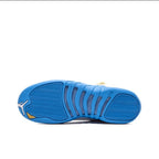 Jordan 12 Retro ‘UNC’ White/University Blue-Metallic Silver 308243-142