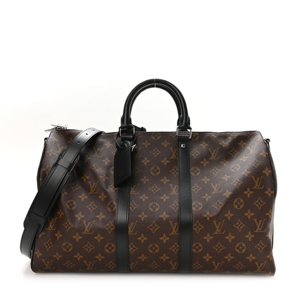 Monogram Macassar Keepall Bandouliere 45