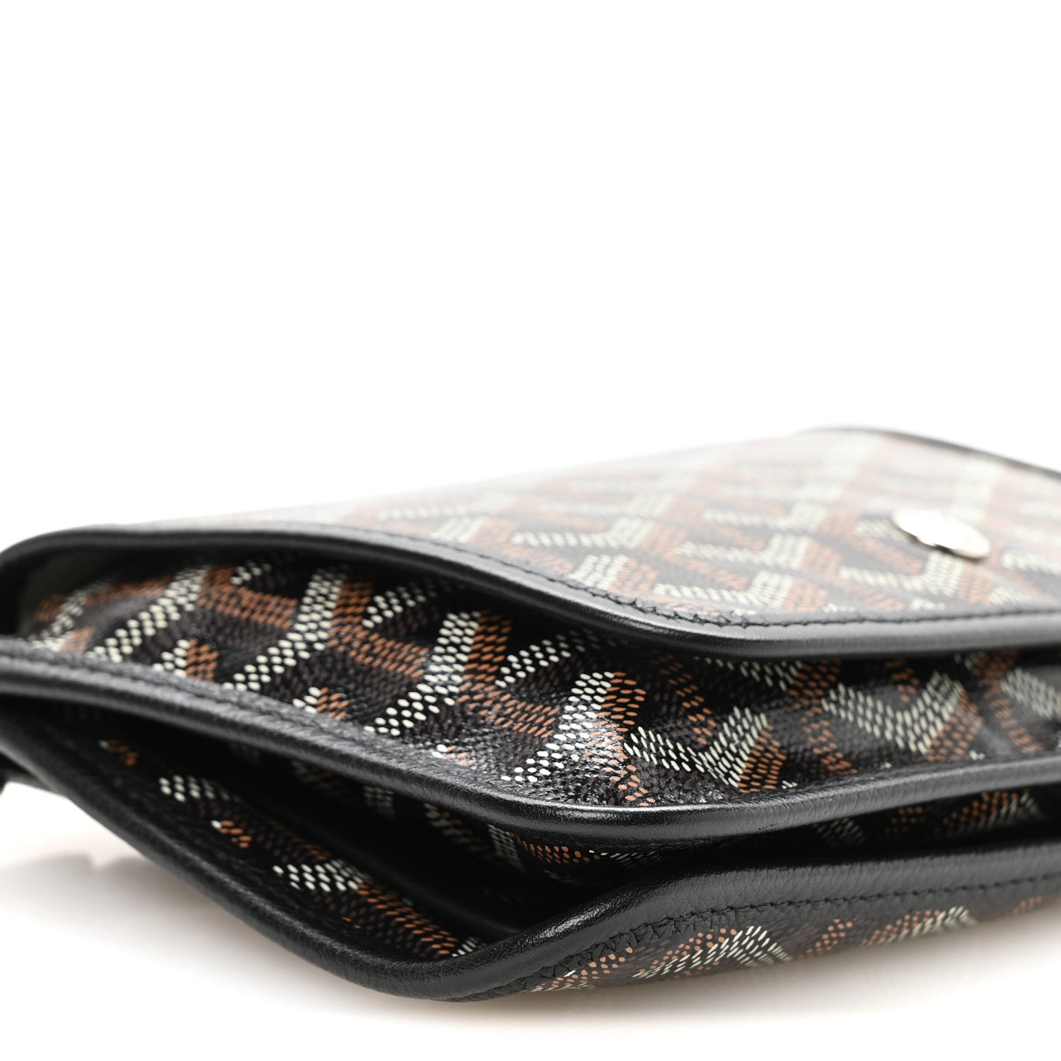Goyardine Plumet Wallet Clutch Black