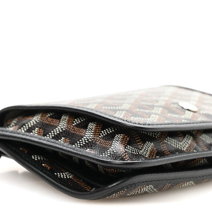 Goyardine Plumet Wallet Clutch Black