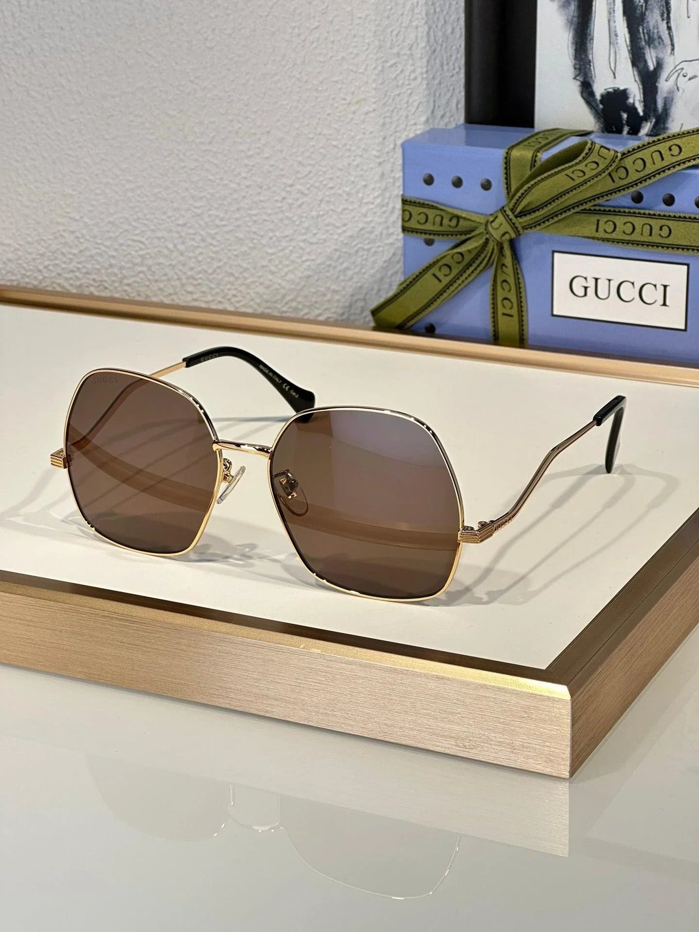 Gucci Over Size GG 0972S 2024 Women's Sunglasses ✨