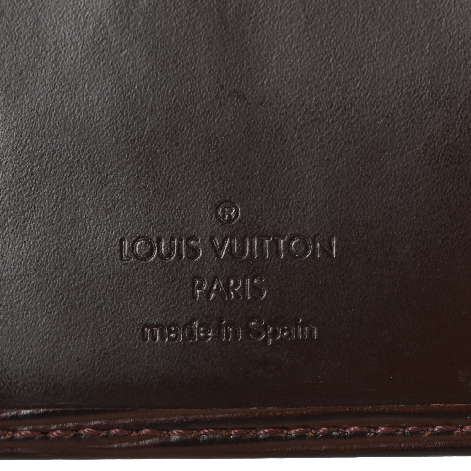 Epi Checkbook Organizer Wallet Moka