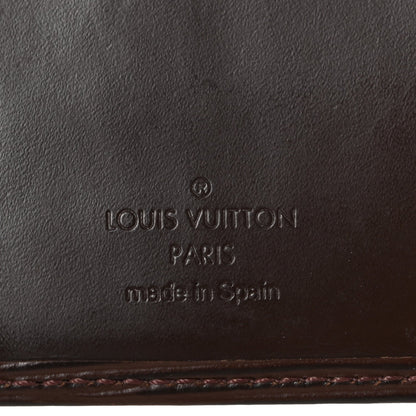 Epi Checkbook Organizer Wallet Moka