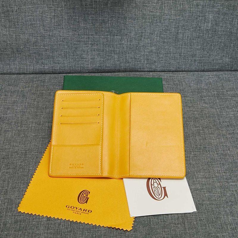 Goyard Grenelle Passport Cover In Goyardine Canvas✨