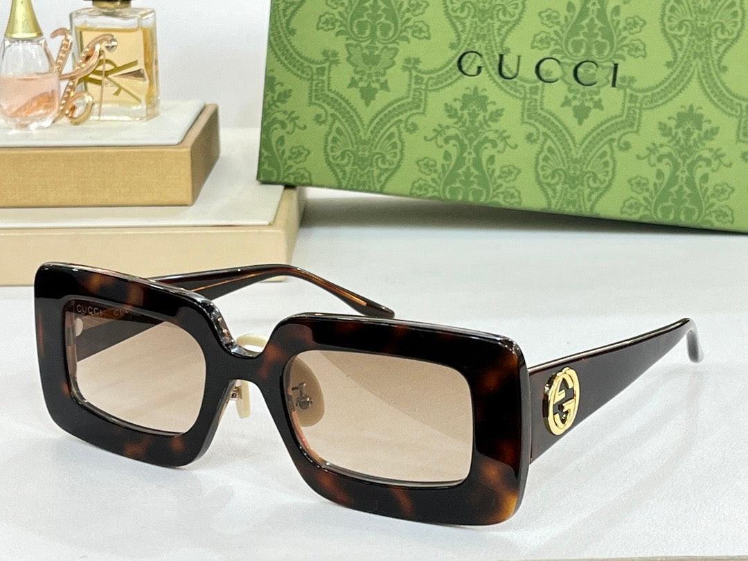 Gucci GG0974S Sunglasses Women Rectangle 49mm  ✨