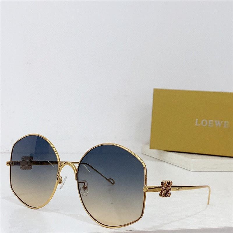 New Season 2024 LOEWE Oversize sunglasses in metal  🖤