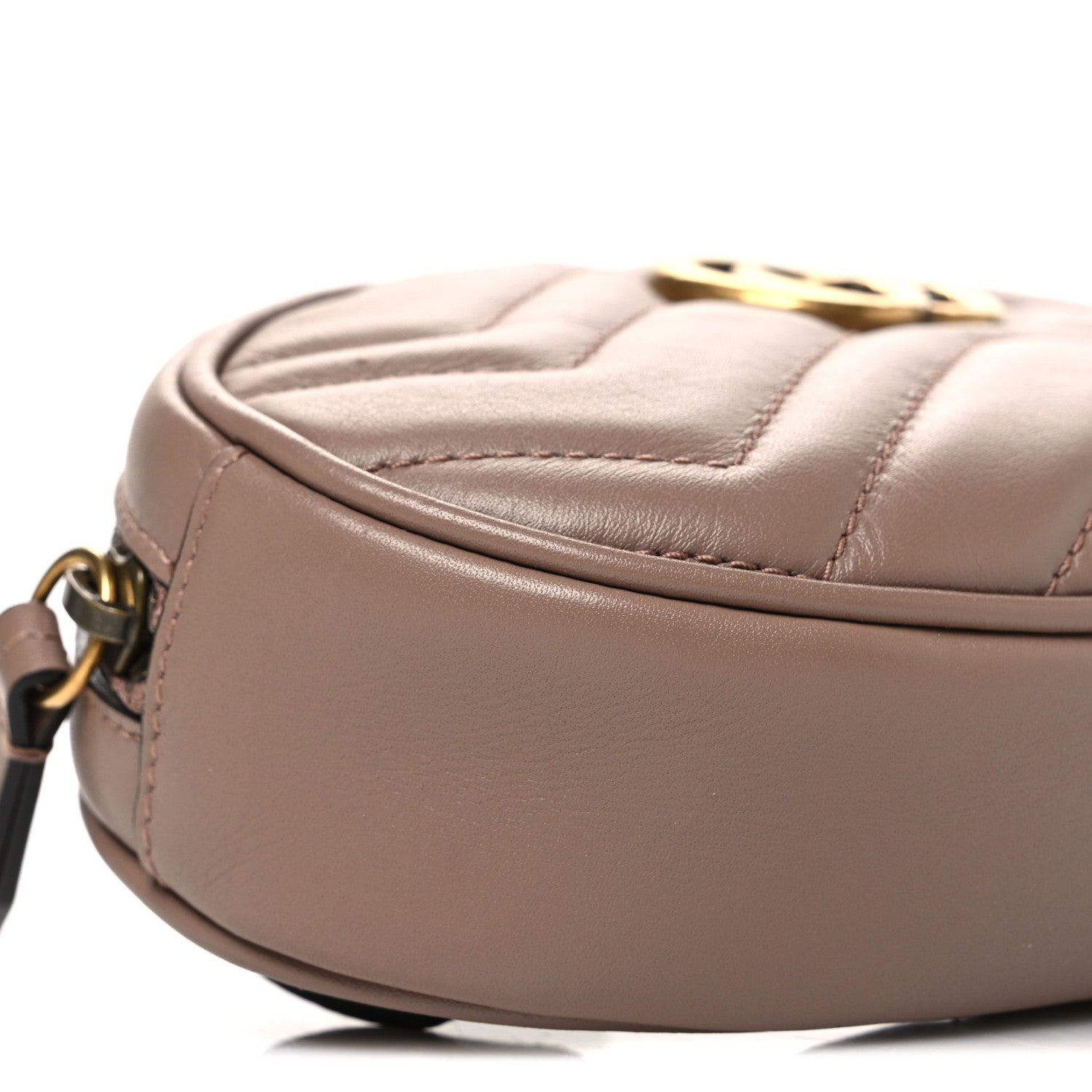 Calfskin Matelasse GG Marmont Belt Bag 105 42 Porcelain Rose
