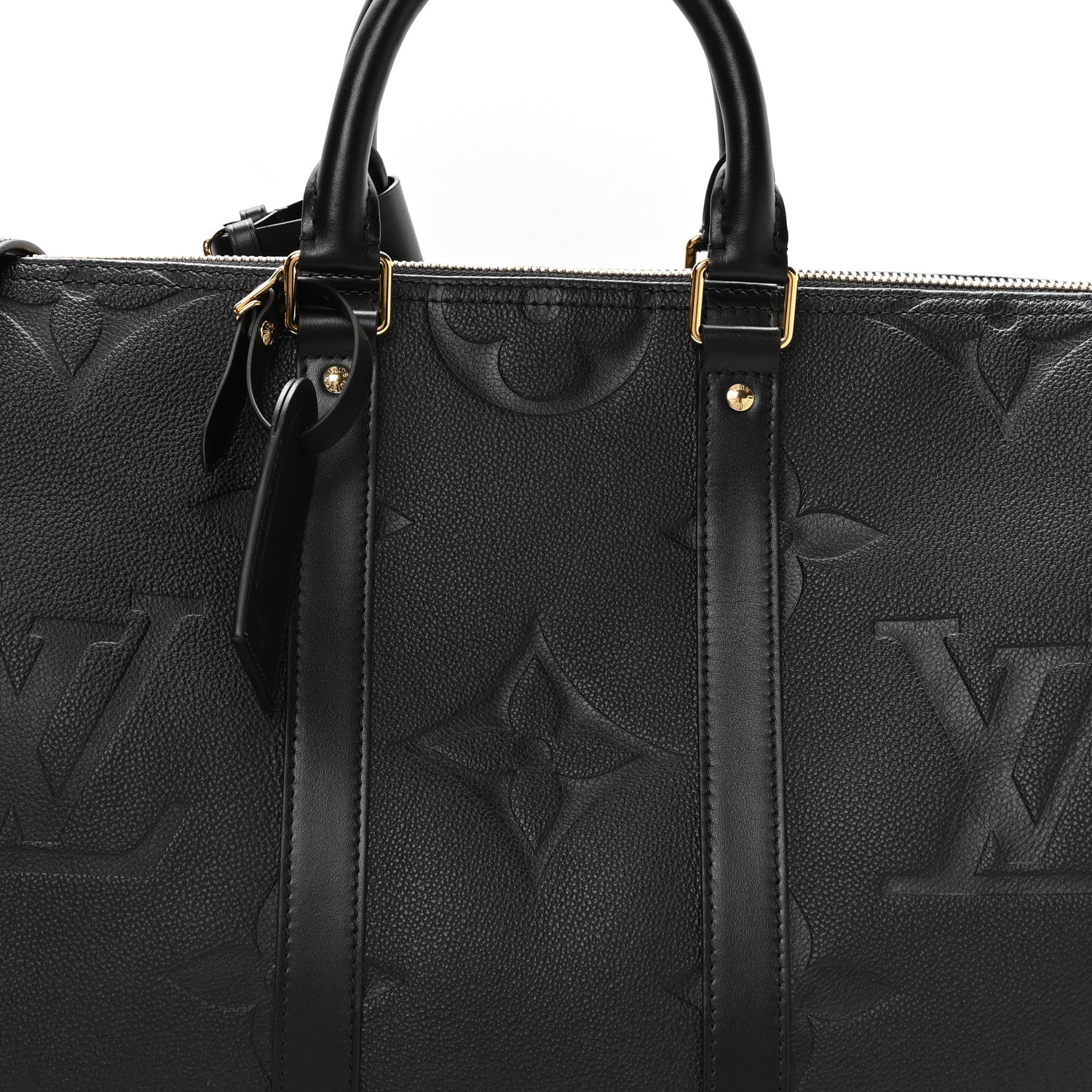 Empreinte Monogram Giant Keepall Bandouliere 45 Black Black