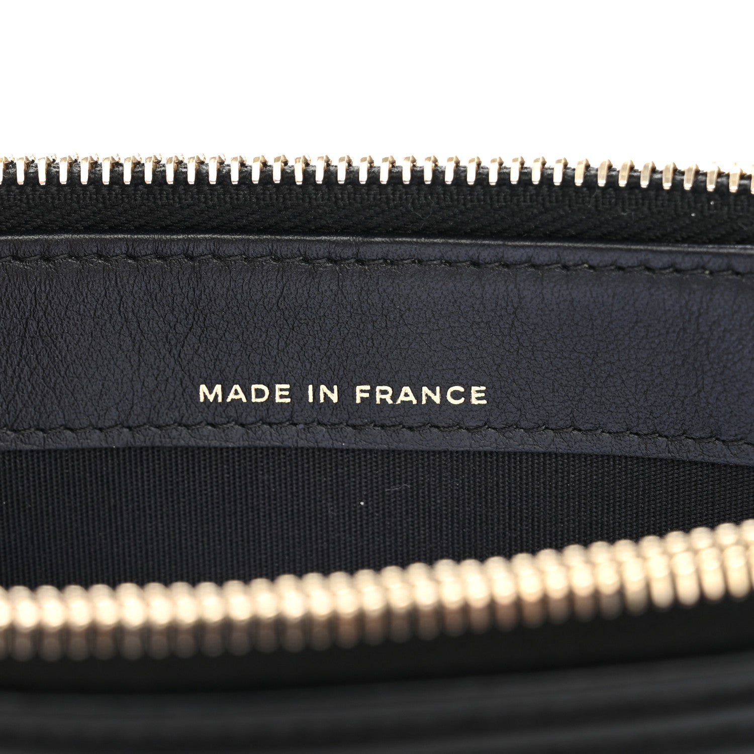 Lambskin Quilted Small Boy Clutch With Chain Black