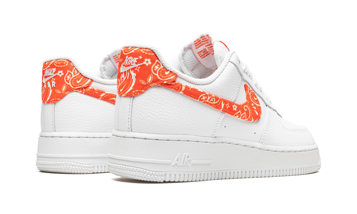AIR FORCE 1 LO MNS WMNS "Orange Paisley" DJ9942 102